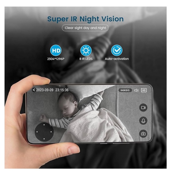 Litcom White Security Camera Set - Picture 5 of 7